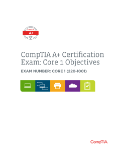 comptia-a-220-1001-exam-objectives