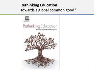 Rethinking Education Revised