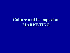 Culture and International-Marketing (eDITED vERSION)