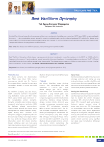 Best Vitelliform Dystrophy: Tinjauan Klinis