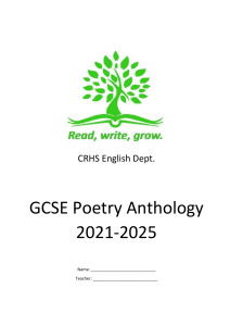 Poetry Anthology 2021 2025