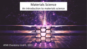 Materials science