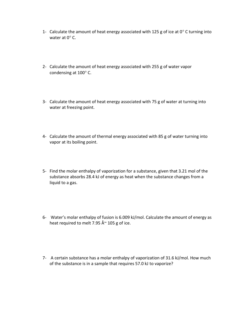 heat-of-fusion-and-vaporization-chemistry-practice-problems