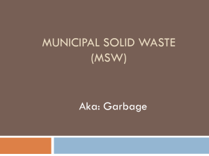municipal solid waste ppt