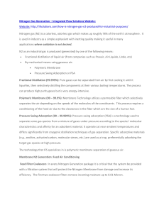 Nitrogen Gas Generation Integrated Flow Solutions