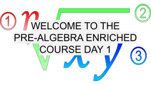 Pre- Algebra Course (Enriched) Day 1 Slides