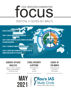Rau's FOCUS MAY - 2021