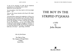 The Boy In The Striped Pajamas e Book (1)