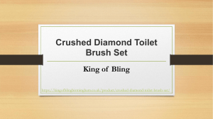 Easy Way For Get The Crushed Diamond Toilet Brush Set (2021)