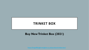 Buy New Trinket Box (2021) - Easy Way For Get The best Trinket Box