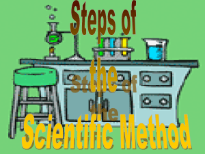 Scientific MethodPPT
