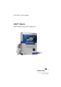 ABAP Objects - SAP PRESS