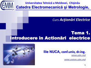 Tema 1. Introducere in AE
