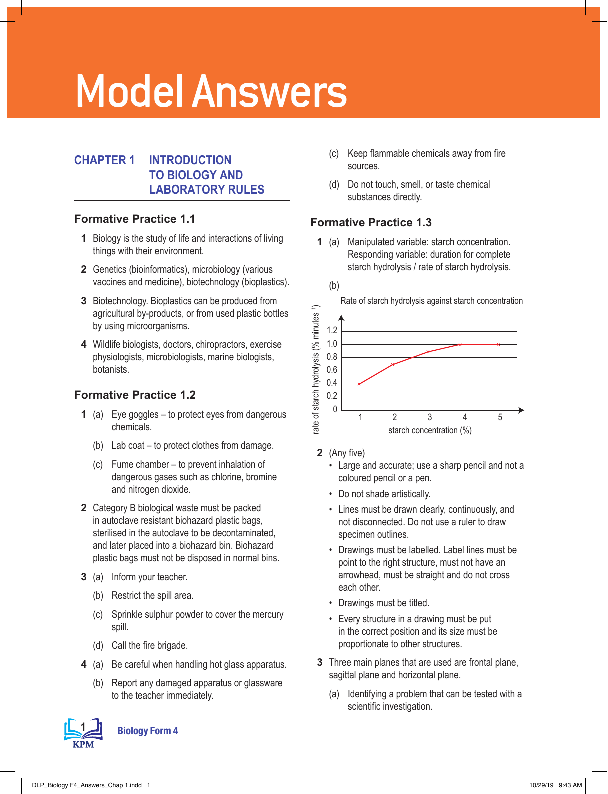 Science textbook form 3 formative practice answer