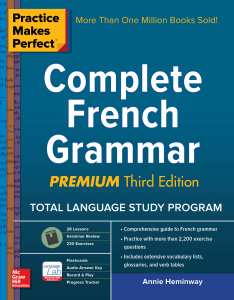 Complete French Grammar by Annie Heminway 