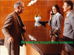 Hospitality Marketing: Services & Strategies