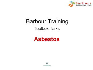 Asbestos presentation