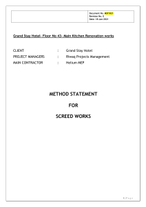 METHOD STATEMENT FOR SCREED WORKS act1