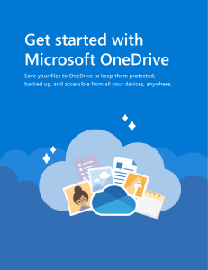 Getting started with OneDrive