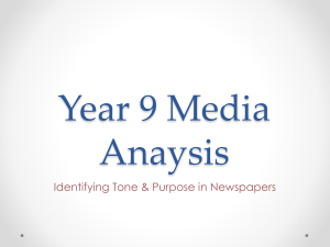 5i Media - Tone & Purpose