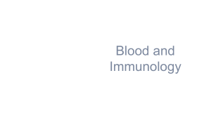 Blood immunology cell ppt