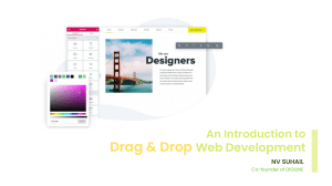 Introduction to Drag and Drop Web Development