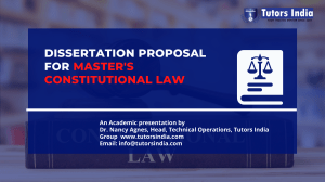 Research proposal for Dissertation master constitution law
