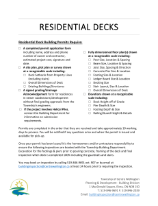 Residential-Decks Building Guide