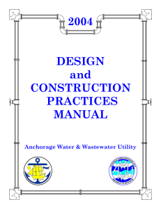 2004 DESIGN and CONSTRUCTION PRACTICES M