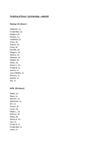 Student Sports Day Assignments