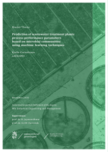 Prediction of wastewater treatment plants process performance parameters  based on microbial communities  using machine learning techniques