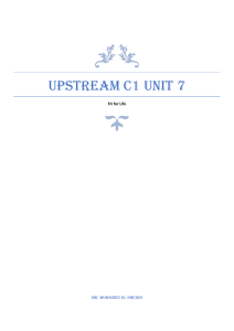 Upstream C1 Unit.7