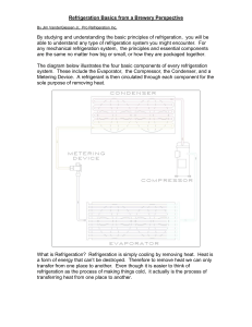 Refrigeration Basics 101