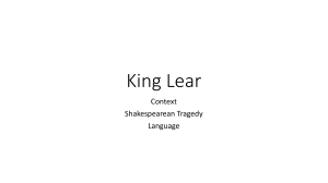 Intro King Lear ppt