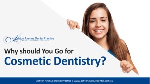 Why Should You Go for Cosmetic Dentistry?