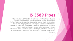 IS 3589 Pipes