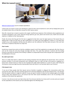 What Are Lawsuit Loans