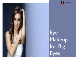 Eye Makeup for Big Eyes