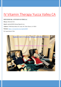 IV Vitamin Therapy Yucca Valley CA
