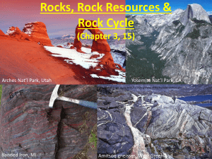 Rocks and Rock Laws slides ss