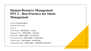 PPT 3 Group-H HRM