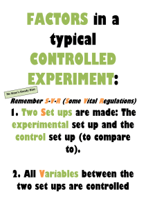 controlled-experiment