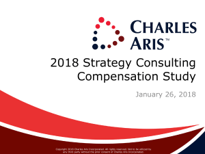2018 Charles Aris Strategy Consulting Compensation Study