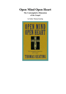 Thomas Keating - Open Mind, Open Heart  The Contemplative Dimension of the Gospel Paperback-Continuum (1995)