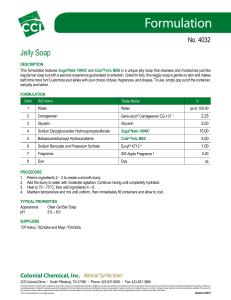 Jelly Soap (SN 100 BBS)