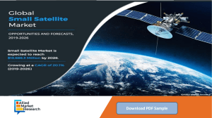 Small Satellite Market Global Innovations and Emerging Trends 2026