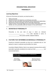 L2 - Personality Student Copy