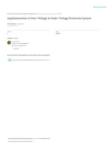 Over/Under-Voltage Protection System Technical Report