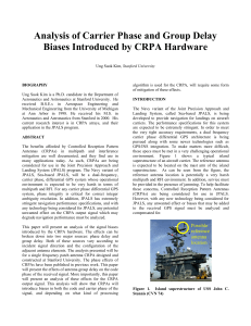 CRPA Hardware Biases: Carrier Phase & Group Delay Analysis