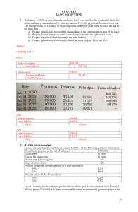 Lease Accounting